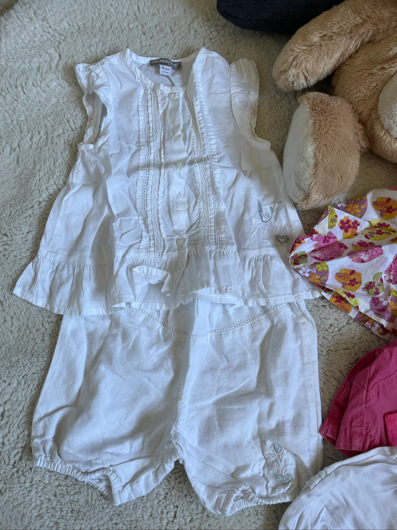 Lot ensembles bébé fille 6 mois – photo 2